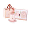 Ceramic Coaster and Mug Set - Pink